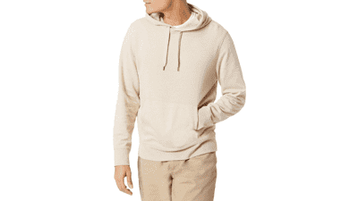 Amazon Essentials Men's French Terry Hooded Sweatshirt