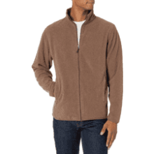 Amazon Essentials Men's Full-Zip Fleece Jacket