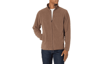 Amazon Essentials Men's Full-Zip Fleece Jacket