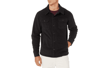 Amazon Essentials Men's Polar Fleece Shirt Jacket