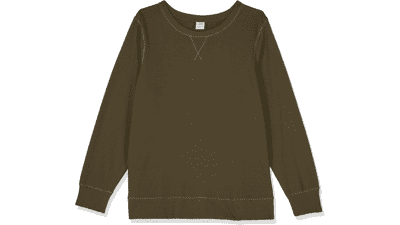 Amazon Essentials Women's Fleece Crewneck Sweatshirt
