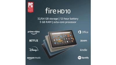 Amazon Fire HD 10 Tablet 32GB 2021 Release Black