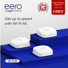 Amazon eero Pro 6E Mesh Wi-Fi System 3-Pack