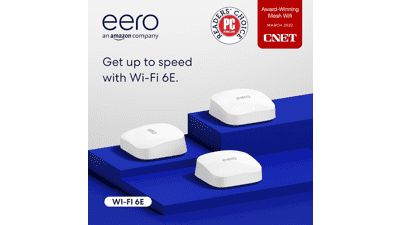 Amazon eero Pro 6E Mesh Wi-Fi System 3-Pack