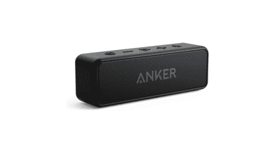 Anker Soundcore 2 Portable Bluetooth Speaker - 12W Stereo Sound, Bluetooth 5, Bassup, IPX7 Waterproof, 24-Hour Playtime