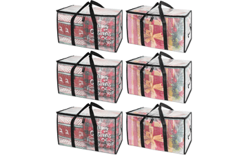 BALEINE 6-Pack Oversized Moving Bags with Reinforced Handles