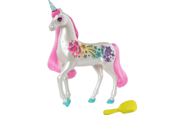 Barbie Dreamtopia Brush 'n Sparkle Unicorn with Lights and Sounds