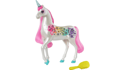 Barbie Dreamtopia Brush 'n Sparkle Unicorn with Lights and Sounds