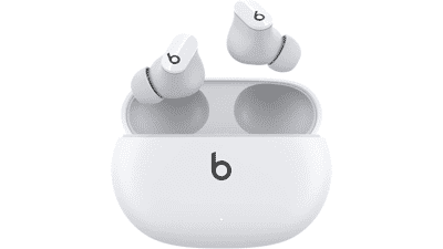 Beats Studio Buds - True Wireless Noise Cancelling Earbuds - Apple & Android Compatible - Built-in Microphone - IPX4 Rating - Sweat Resistant - Class 1 Bluetooth Headphones - White