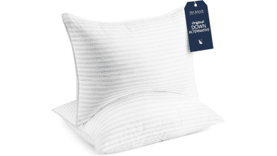 Beckham Hotel Collection Bed Pillows Set of 2 - Gel Cooling Pillow