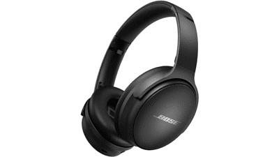 Bose QuietComfort 45 Wireless Bluetooth Noise Cancelling Headphones - Over-Ear with Microphone, Personalized Sound, Triple Black