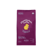 Chamberlain Coffee Fancy Mouse Espresso Blend, Extra Bold Dark Roast Organic Coffee