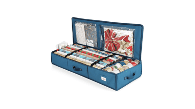 Christmas Wrapping Paper Organizer Storage