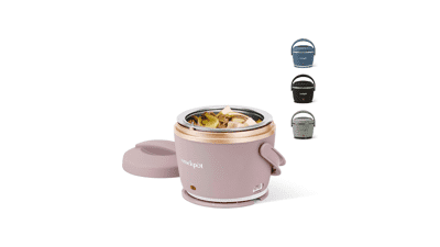 Crock-Pot Electric Lunch Box, Portable Food Warmer, 20-Ounce, Blush Pink