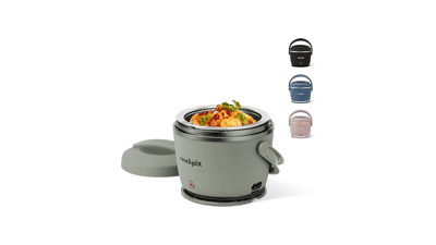 Crock-Pot Electric Lunch Box, Portable Food Warmer, 20-Ounce, Moonshine Green