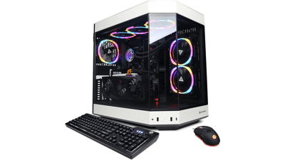 CyberPowerPC Gamer Xtreme VR Gaming PC, Core i9-13900KF, RTX 4070 12GB, 16GB DDR5, 1TB NVMe SSD, Wi-Fi Ready, Windows 11 Home - Black