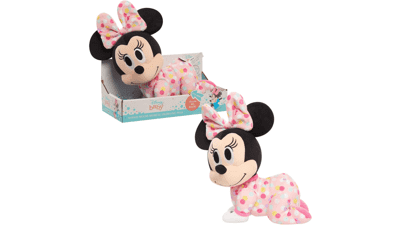 Disney Baby Musical Crawling Pals Plush Minnie Mouse Stuffed Animal