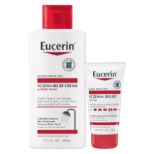 Eucerin Eczema Relief Cream & Body Wash Multipack