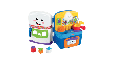 Fisher-Price Laugh & Learn Toddler Playset, Learning Kitchen