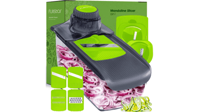 Fullstar 6-in-1 Mandoline Slicer with Safety Glove