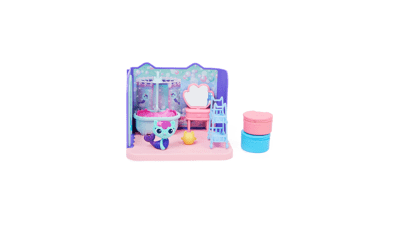 Gabby's Dollhouse Primp and Pamper Bathroom with Mercat Figure