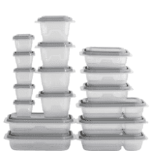 GoodCook EveryWare 34-Piece BPA-Free Plastic Food Storage Containers with Lids