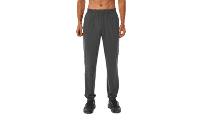 HOdo Tall Mens Joggers Cuffed Sweatpants with Zipper Pockets