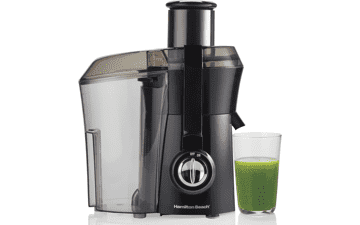 Hamilton Beach Juicer Machine, 800W Motor, Black