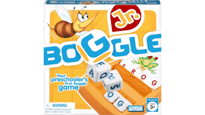 Hasbro Gaming Boggle Junior - Preschool Board Game for Ages 3 and Up (Amazon Exclusive)