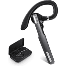 ICOMTOFIT Bluetooth Headset Wireless Earpiece V5.0 with Mic Gray