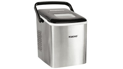 Igloo Self-Cleaning Portable Electric Countertop Ice Maker - 26 lbs in 24 Hours