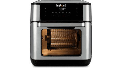 Instant Pot 10-Quart Air Fryer - 7-in-1 Functions with EvenCrisp Technology - Stainless Steel