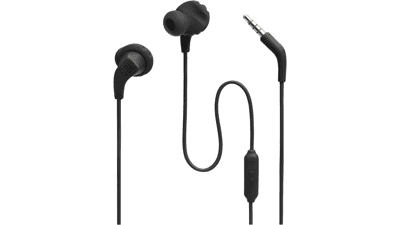 JBL Endurance Run 2 Wired Waterproof Sport In-Ear Headphones Black