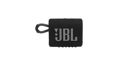 JBL Go 3 Portable Speaker with Bluetooth, Waterproof - Black