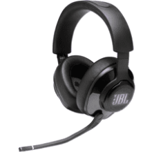 JBL Quantum 400 Wired Over-Ear Gaming Headphones with USB and Game-Chat Balance Dial - Black