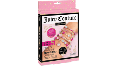 Juicy Couture Mini Crystal Sunshine Charm Bracelet Making Kit