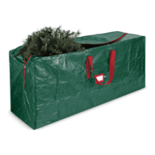 Jumbo Christmas Tree Storage Bag - Fits 9 ft. Tall Trees - Waterproof Xmas Tree Bag