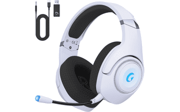 KAPEYDESI Wireless Gaming Headphones with Bluetooth 5.2