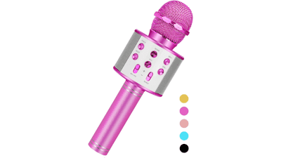 Karaoke Microphone for Kids - Fun Birthday Gift for Girls and Boys (Ages 4-12)