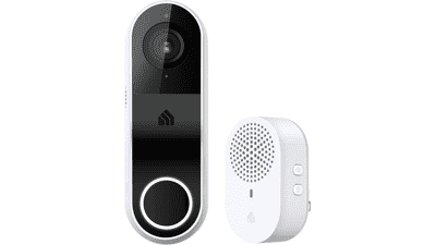 Kasa Smart Video Doorbell Camera Hardwired - 2K Resolution, Night Vision, 2-Way Audio, Real-Time Notification, Cloud & SD Card Storage - Works with Alexa & Google Home