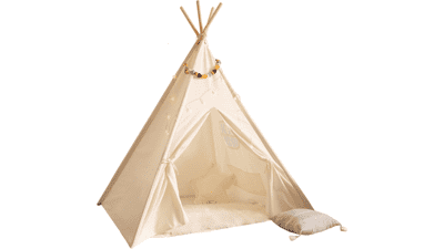 Kids Teepee Tent with Light String