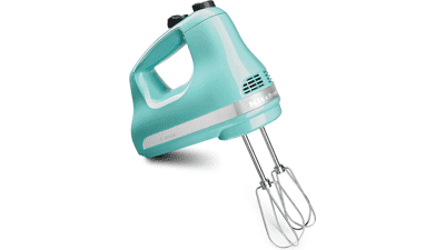 KitchenAid 5 Speed Hand Mixer - Aqua Sky