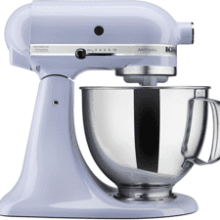 KitchenAid Artisan 5 Quart Stand Mixer, Lavender Cream