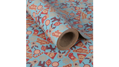 Eco Friendly Kraft Christmas Wrapping Paper - Life Changing Products