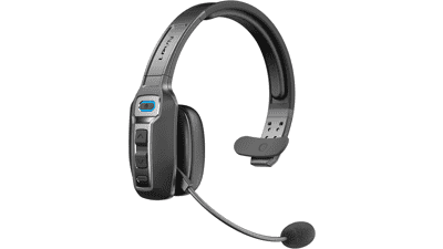LEVN Bluetooth Headset with Microphone, AI Noise Cancelling, Wireless On-Ear Headphones 60 Hrs Working Time