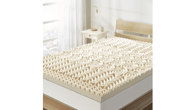 Mellow 3 Inch Memory Foam Mattress Topper, Full