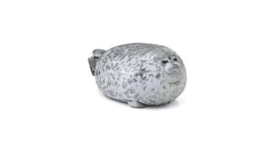 MerryXD Chubby Blob Seal Pillow Stuffed Plush Animal Toy Medium