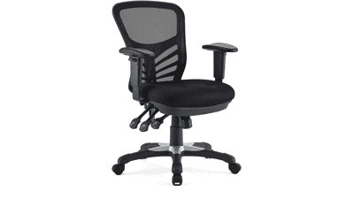 Modway Articulate Ergonomic Mesh Office Chair - Black