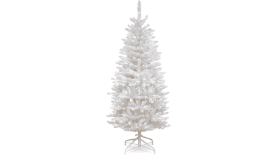 National Tree Company Pre-Lit Slim Christmas Tree - Kingswood Fir, 4.5 Feet