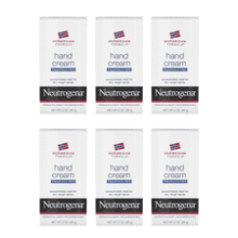 Neutrogena Norwegian Formula Moisturizing Hand Cream 2 oz, Pack of 6